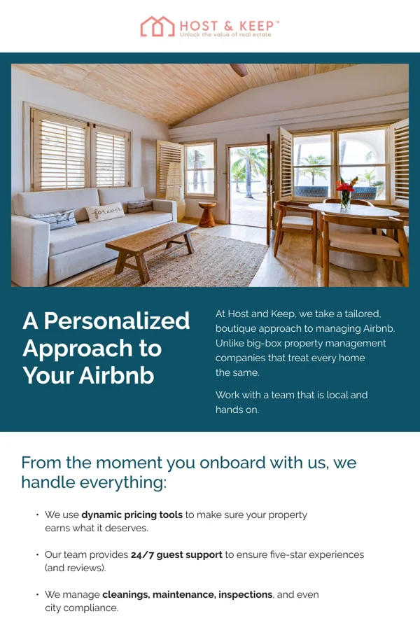 Host & Keep — Property management introduction