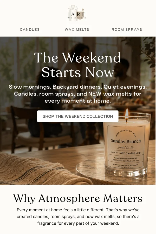 JARE — Weeknight rituals