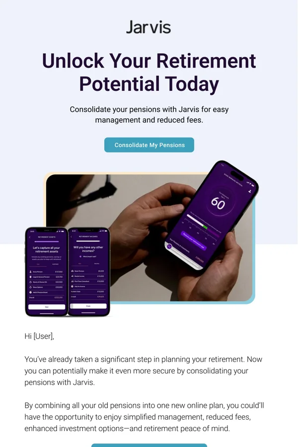 Jarvis — Retirement planning introduction