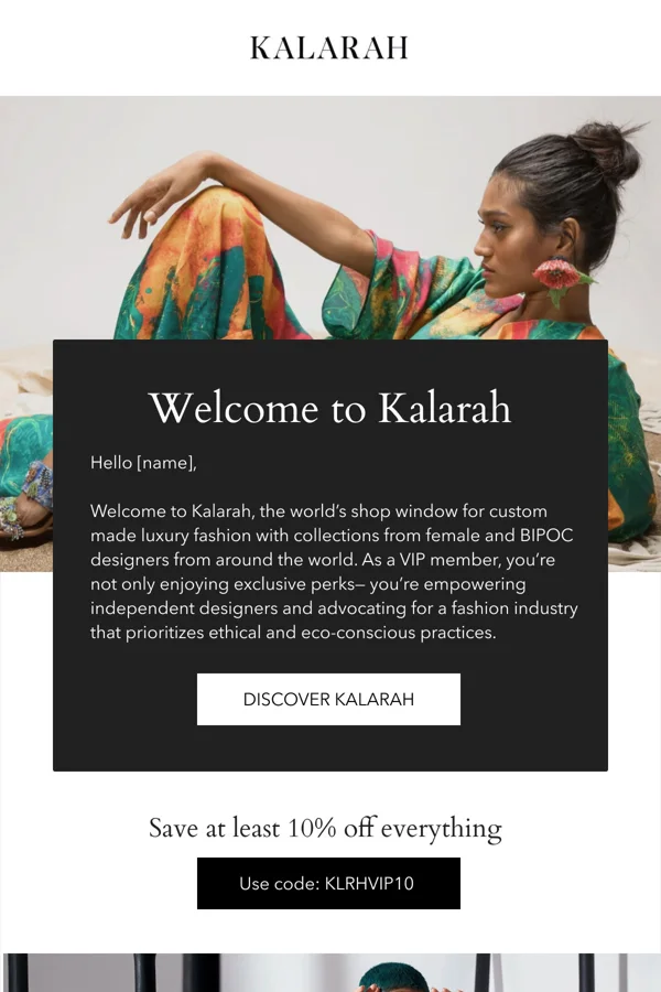 Kalarah — Welcome collection