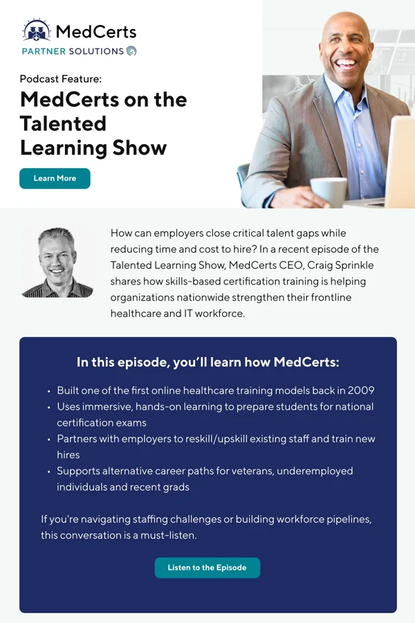MedCerts — Healthcare workforce newsletter