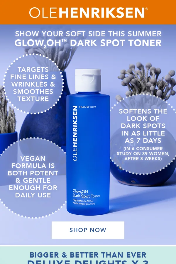 Ole Henriksen — Skincare product promotion