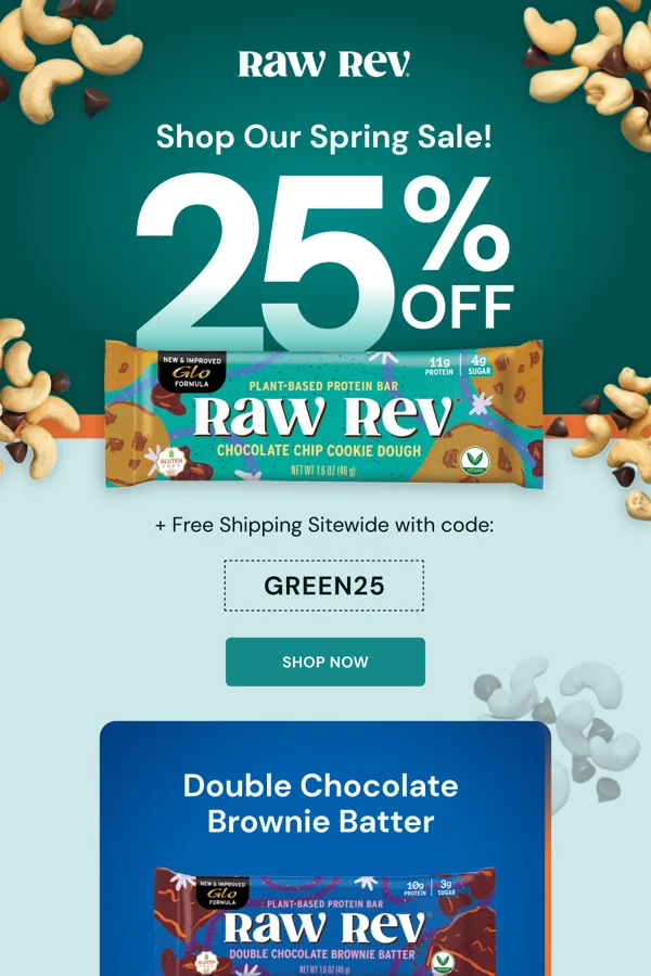 Raw Rev — Seasonal savings