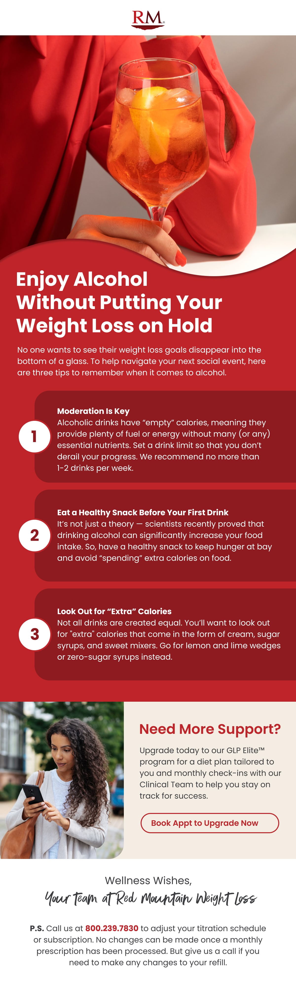 RM: Lifestyle education, full email design